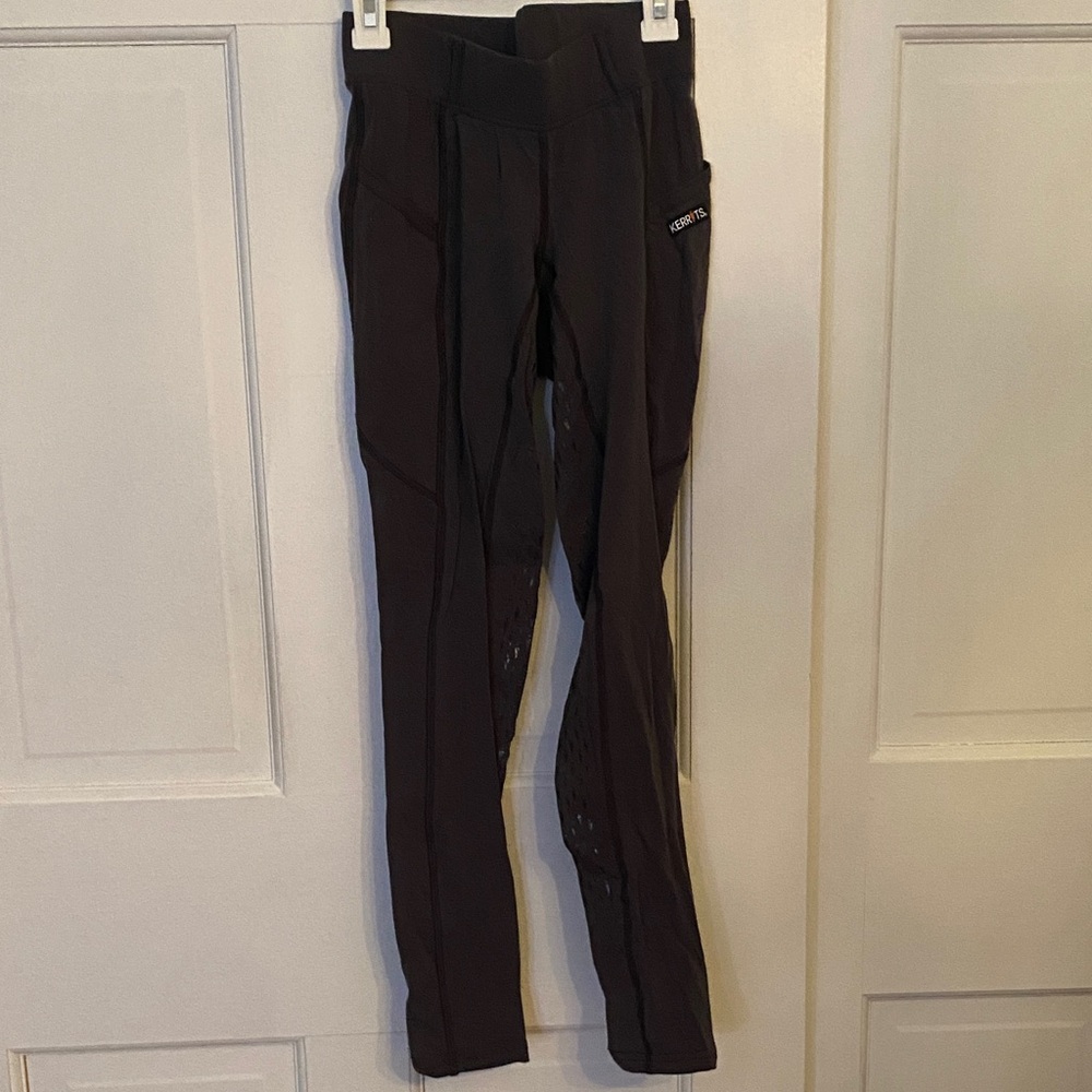 Kerrits Charcoal Riding Tights with Pocket